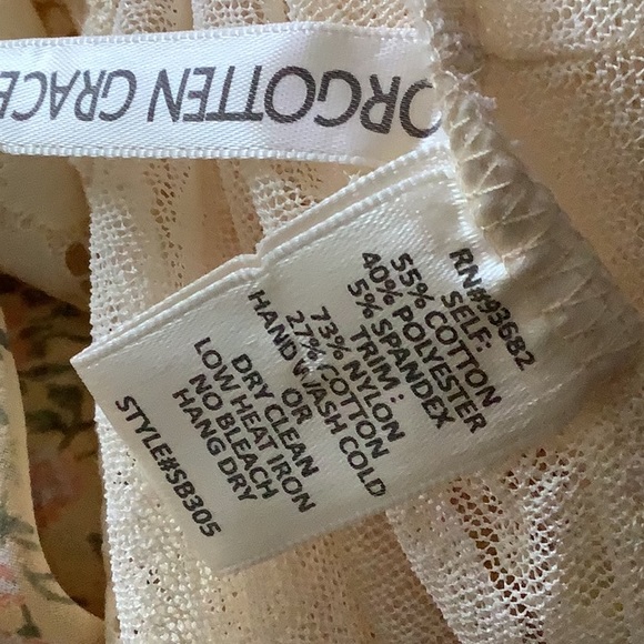 Forgotten Grace sheer jacket or open coverup lightweight crocheted look - Picture 15 of 16